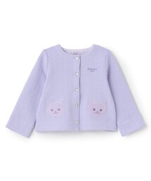 ANNA SUI mini カーディガン ボレロ パープル 130サイズ ビジューカーディガン（カーディガン/ボレロ） | ANNA SUI mini