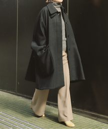 希少美品♡IENA LA BOUCLE ループメルトン Wボタンコート マキシ丈 IENA LA BOUCLE（イエナラブークル）の「IENA LA BOUCLE ループ