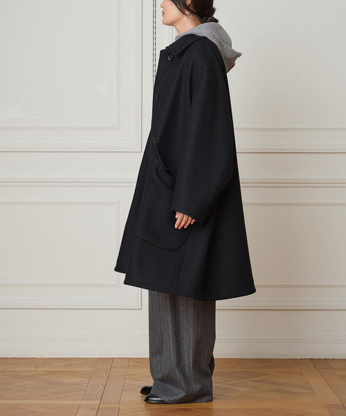 希少美品♡IENA LA BOUCLE ループメルトン Wボタンコート マキシ丈 美品✨IENA LA BOUCLE ループメルトン Wボタンコート ネイビー - メルカリ