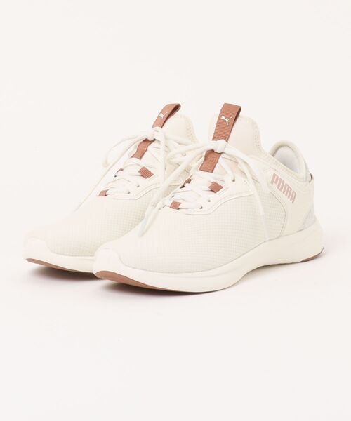 PUMA(プーマ)の「《PUMA》SOFTRIDE バイタル 2 フェム G(スニーカー・レディース・アイボリー/ブラック・24.5cm/23.0cm/23.5cm/24.0cm/25.0cm/22.5cm)」の2枚目の写真