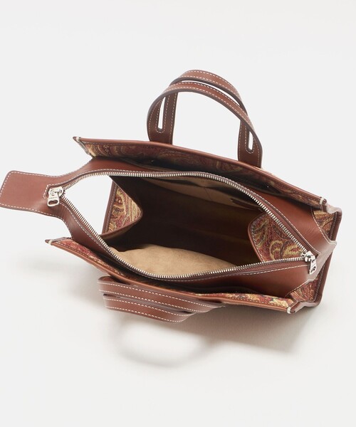 UNITED ARROWS（ユナイテッドアローズ）の「＜A VACATION＞SABRINA トートバッグ（トートバッグ・レディース・ブラック/オレンジ・FREE）」の9枚目の写真