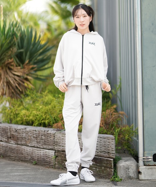 X-girl SPORTS/エックスガールスポーツ スウェットパンツ セットアップ