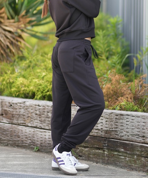 X-girl(エックスガール)の「X-girl SPORTS/エックスガールスポーツ スウェットパンツ セットアップ対応 155253031010(その他パンツ・レディース・オフホワイト/ブラック/ブラウン・L/M)」の18枚目の写真