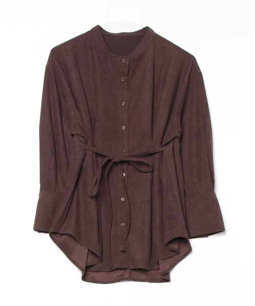 セール】コーデュロイ チュニックシャツ【588095】（シャツ/ブラウス