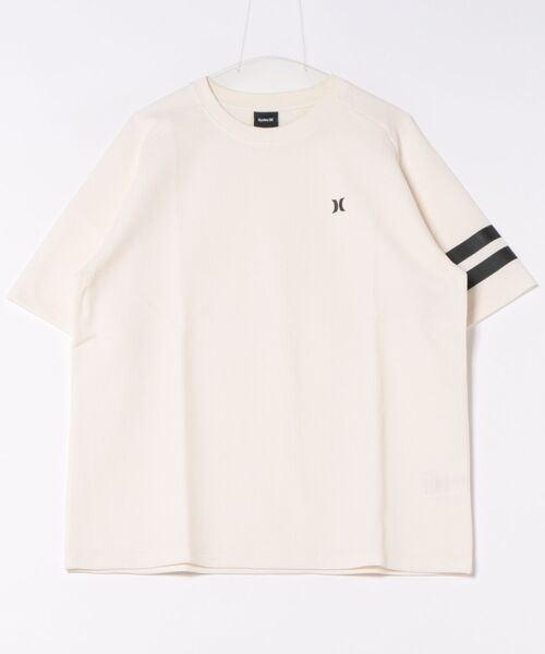 Hurley （ハーレー）の「【Hurley/ハーレー】ヘビーウェイトサーマルTシャツ　吸水速乾　オーバーサイズシルエット　THERMAL BP SS（Tシャツ/カットソー・メンズ・ブラック/オフホワイト/カーキブラウン/ブラック×イエロー/ブラック×ブルー/ブラック×ピンク・LARGE/MEDIUM/SMALL/X-LARGE）」の16枚目の写真