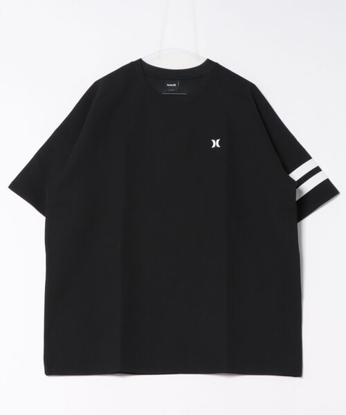 Hurley （ハーレー）の「【Hurley/ハーレー】ヘビーウェイトサーマルTシャツ　吸水速乾　オーバーサイズシルエット　THERMAL BP SS（Tシャツ/カットソー・メンズ・ブラック/オフホワイト/カーキブラウン/ブラック×イエロー/ブラック×ブルー/ブラック×ピンク・LARGE/MEDIUM/SMALL/X-LARGE）」の17枚目の写真