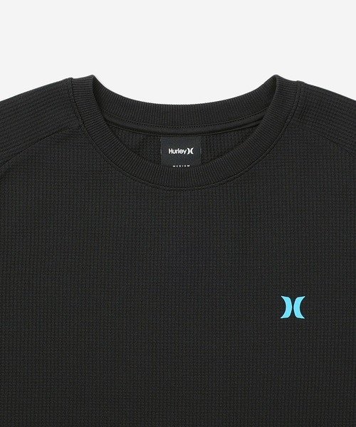 Hurley （ハーレー）の「【Hurley/ハーレー】ヘビーウェイトサーマルTシャツ　吸水速乾　オーバーサイズシルエット　THERMAL BP SS（Tシャツ/カットソー・メンズ・ブラック/オフホワイト/カーキブラウン/ブラック×イエロー/ブラック×ブルー/ブラック×ピンク・LARGE/MEDIUM/SMALL/X-LARGE）」の21枚目の写真