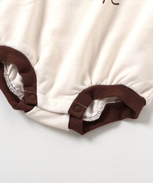 apres les cours（アプレレクール）の「【WEB限定】ラグランスリーブボディースーツ（ロンパース・キッズ・アイボリー/レッド/その他2/ネイビー・70/80）」の18枚目の写真