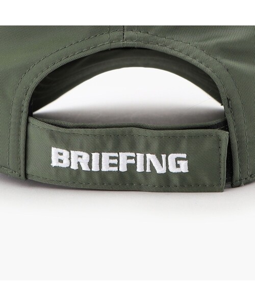 BRIEFING（ブリーフィング）の「MEN'S TWILL INITIAL CAP（キャップ・メンズ・ブラック/オリーブ/グレー・FREE）」の7枚目の写真