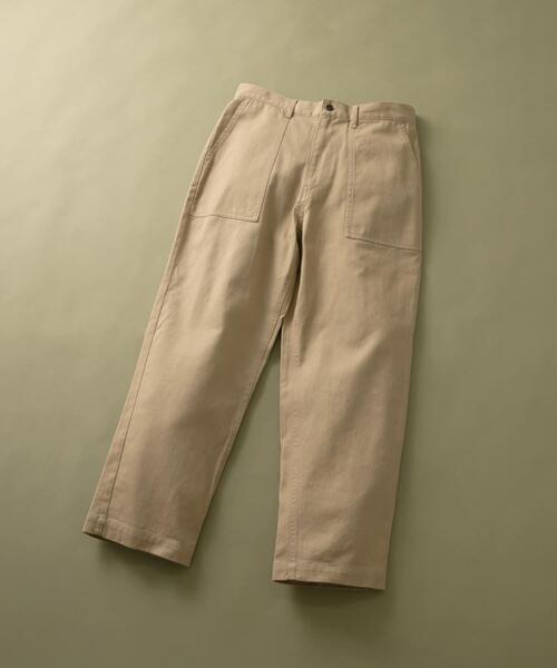 ITEMS URBANRESEARCH(アイテムズ アーバンリサーチ)の「ベイカーパンツ(その他パンツ・メンズ・ネイビー/ベージュ/オリーブ/ブラック/バーガンディー・MEDIUM/LARGE)」の2枚目の写真