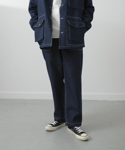 ITEMS URBANRESEARCH(アイテムズ アーバンリサーチ)の「ベイカーパンツ(その他パンツ・メンズ・ネイビー/ベージュ/オリーブ/ブラック/バーガンディー・MEDIUM/LARGE)」の6枚目の写真