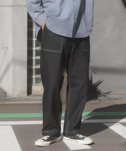 ITEMS URBANRESEARCH(アイテムズ アーバンリサーチ)の「ベイカーパンツ(その他パンツ・メンズ・ネイビー/ベージュ/オリーブ/ブラック/バーガンディー・MEDIUM/LARGE)」の13枚目の写真