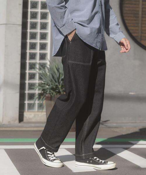 ITEMS URBANRESEARCH(アイテムズ アーバンリサーチ)の「ベイカーパンツ(その他パンツ・メンズ・ネイビー/ベージュ/オリーブ/ブラック/バーガンディー・MEDIUM/LARGE)」の15枚目の写真