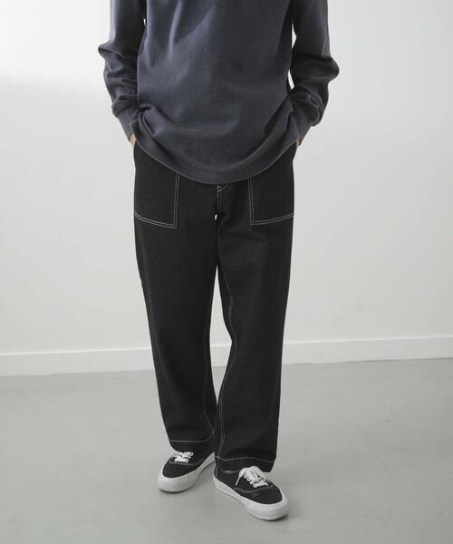 ITEMS URBANRESEARCH(アイテムズ アーバンリサーチ)の「ベイカーパンツ(その他パンツ・メンズ・ネイビー/ベージュ/オリーブ/ブラック/バーガンディー・MEDIUM/LARGE)」の17枚目の写真