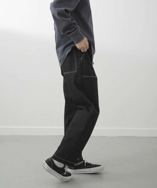 ITEMS URBANRESEARCH(アイテムズ アーバンリサーチ)の「ベイカーパンツ(その他パンツ・メンズ・ネイビー/ベージュ/オリーブ/ブラック/バーガンディー・MEDIUM/LARGE)」の19枚目の写真