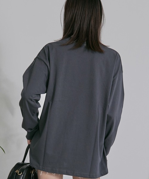 SILVER BULLET(シルバーバレット)の「『SILVER BULLET SELECT AP/シルバーバレットセレクト』SONIC USED風ptロンT【Z】(Tシャツ/カットソー・レディース・ブラック系2/ホワイト系1/ホワイト系2/ブラック系1・M/L/LL)」の9枚目の写真