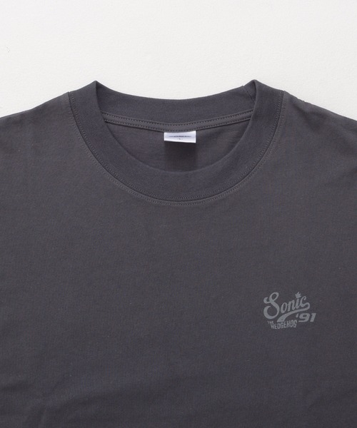 SILVER BULLET(シルバーバレット)の「『SILVER BULLET SELECT AP/シルバーバレットセレクト』SONIC USED風ptロンT【Z】(Tシャツ/カットソー・レディース・ブラック系2/ホワイト系1/ホワイト系2/ブラック系1・M/L/LL)」の14枚目の写真