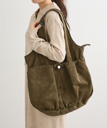 andmikka.合皮ドロストバルーンバック