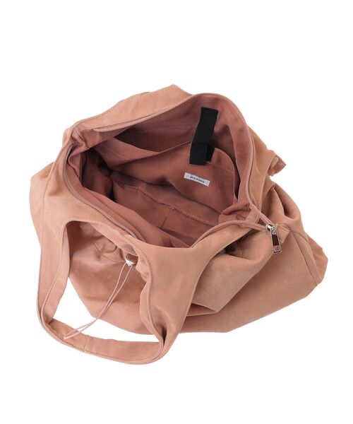 Green Parks(グリーンパークス)の「andmikka.合皮ドロストバルーンバック(トートバッグ・レディース・ブラック/カーキ/ピンク/グレー・FREE)」の17枚目の写真