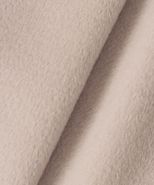 ANAYI（アナイ）の「アルパカシャギーショートコート（テーラードジャケット・レディース・チャコールグレー/ベージュ/モカ・36/38）」の19枚目の写真