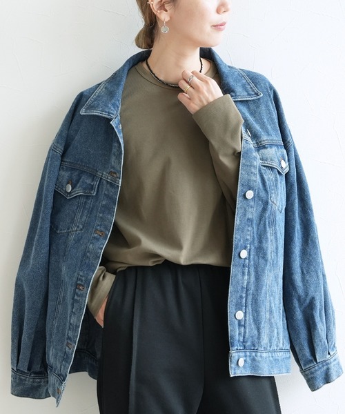 reca(レカ)の「バック刺繍カラーロゴTシャツ(Tシャツ/カットソー・レディース・ブラウン系その他/ブラック/アイボリー/オフホワイト・FREE)」の12枚目の写真