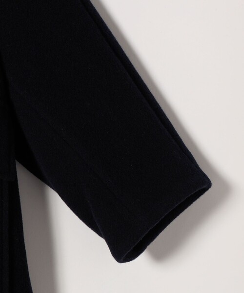 セール】SHIPS any: カシミヤ ミックス スタンドカラー ミドル コート