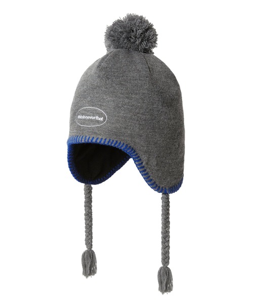thisisneverthat（ディスイズネバーザット）の「Pom Earflap Beanie