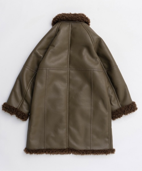 Reversible Faux Mouton Coat / リバーシブルフェイクムートンコート