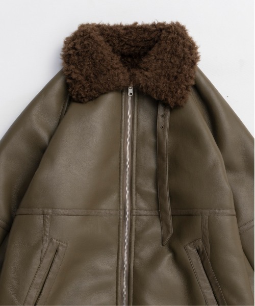 Reversible Faux Mouton Coat / リバーシブルフェイクムートンコート