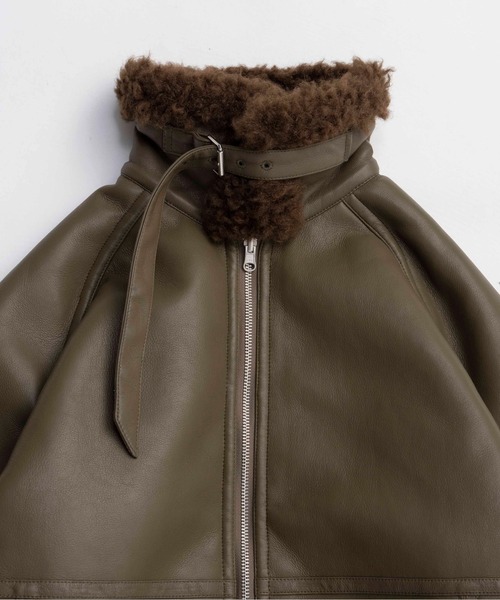 Reversible Faux Mouton Coat / リバーシブルフェイクムートンコート