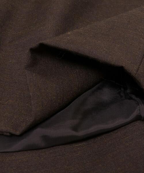 URBAN RESEARCH（アーバンリサーチ）の「new basic　BRADFORD WOOL SKIRT（スカート・レディース・ブラック/ブラウン・40/36/38）」の21枚目の写真