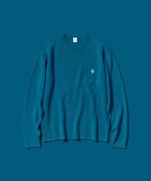 TAKEO KIKUCHI（タケオキクチ）の「【Air Palette Knit】ワンポイント カラーニット プルオーバー（ニット/セーター）」