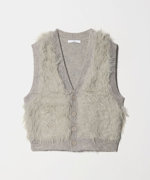 セール】＜ASTRAET＞シャギー Vネック ベスト（ベスト）｜ASTRAET（ア