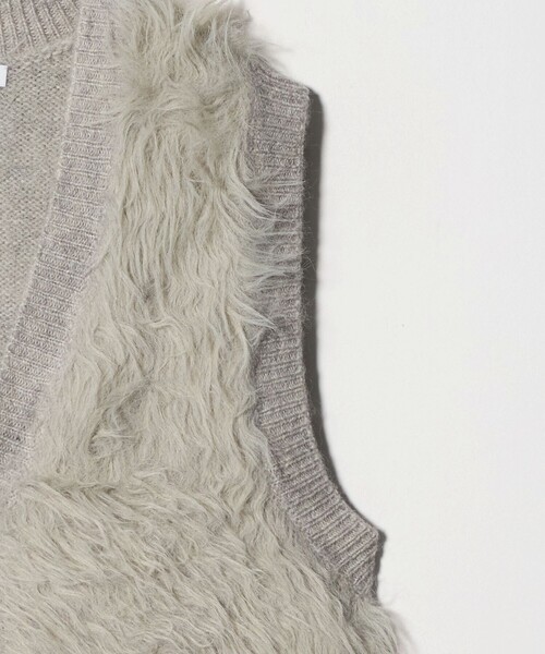 【ASTRAET】シャギーVネックベスト セール】＜ASTRAET＞シャギー Vネック ベスト（ベスト）｜ASTRAET（ア