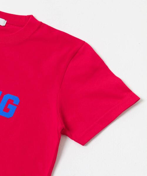 URBAN RESEARCH（アーバンリサーチ）の「Teya　Flock Letter T-shirts（Tシャツ/カットソー・レディース・ブラウン/レッド/ブルー系その他・SMALL/LARGE）」の16枚目の写真