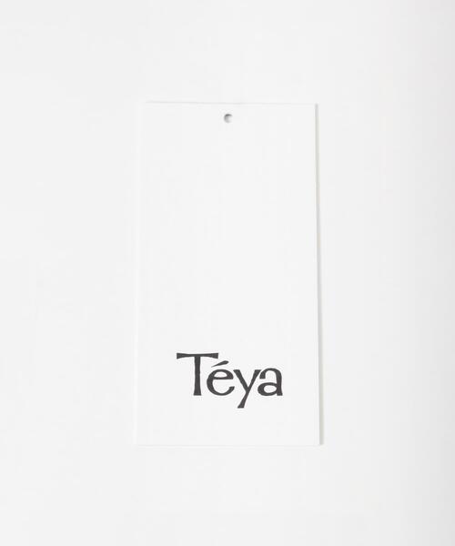 URBAN RESEARCH（アーバンリサーチ）の「Teya　Flock Letter T-shirts（Tシャツ/カットソー・レディース・ブラウン/レッド/ブルー系その他・SMALL/LARGE）」の12枚目の写真