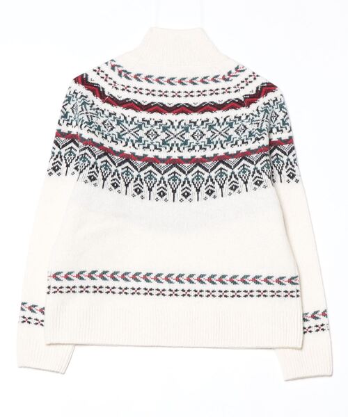 ニューヨーカー（NEWYORKER）/フェアアイル ハイネックニットプルオーバー セール】フェアアイル ハイネックニットプルオーバー（ニット/セーター