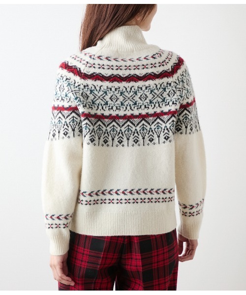 セール】フェアアイル ハイネックニットプルオーバー（ニット/セーター