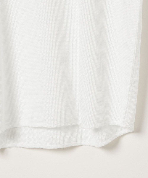 GLOBAL WORK（グローバルワーク）の「Fffit エフィット/温度調節ワッフルレイヤードTシャツ/半袖/606486（Tシャツ/カットソー・メンズ・ホワイト・SMALL/LARGE/MEDIUM/X-LARGE）」の4枚目の写真
