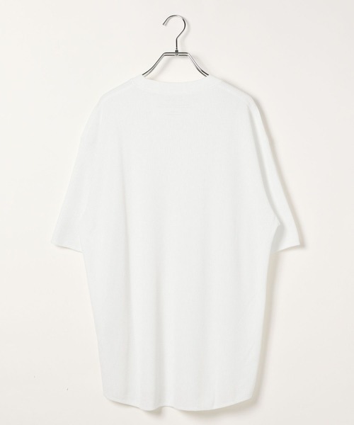 GLOBAL WORK（グローバルワーク）の「Fffit エフィット/温度調節ワッフルレイヤードTシャツ/半袖/606486（Tシャツ/カットソー・メンズ・ホワイト・SMALL/LARGE/MEDIUM/X-LARGE）」の7枚目の写真