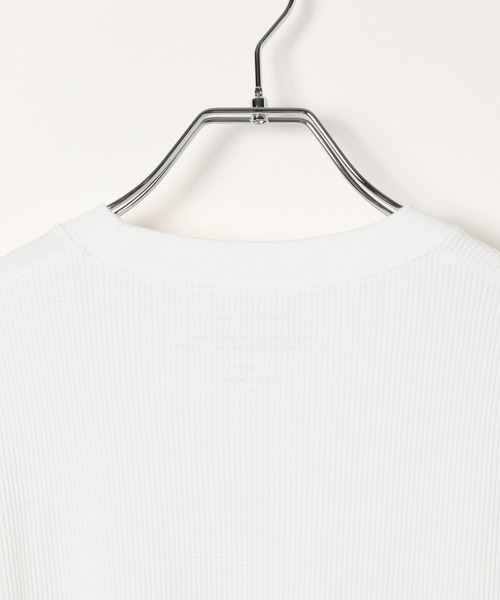GLOBAL WORK（グローバルワーク）の「Fffit エフィット/温度調節ワッフルレイヤードTシャツ/半袖/606486（Tシャツ/カットソー・メンズ・ホワイト・SMALL/LARGE/MEDIUM/X-LARGE）」の8枚目の写真