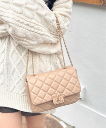 INGNI | エンブレム付キルティングショルダーバッグ(ショルダーバッグ)