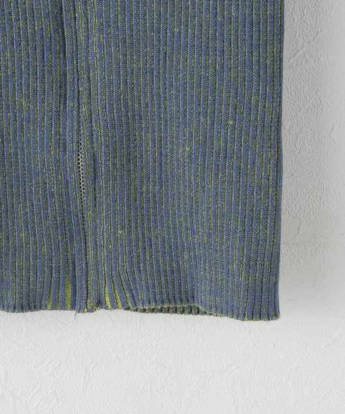PULP/417EDIFICE(パルプフォーワンセブンエディフィス)の「OMO / オーエムオー Gradient Knit Jacket(ニット/セーター・レディース・ブルー・SMALL)」の4枚目の写真