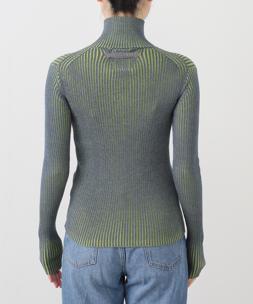 PULP/417EDIFICE(パルプフォーワンセブンエディフィス)の「OMO / オーエムオー Gradient Knit Jacket(ニット/セーター・レディース・ブルー・SMALL)」の11枚目の写真