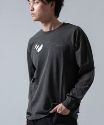 SIDEWAY STANCE（サイドウェイスタンス）の「【SIDEWAY STANCE】グランジ 長袖Tシャツ（Tシャツ/カットソー）」