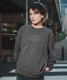 【SIDEWAY STANCE】グランジ 長袖Tシャツ