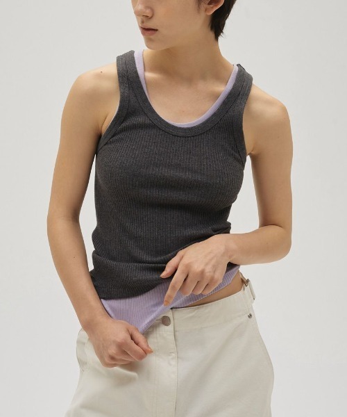 トップス todayful Useful Seamless Rib Tanktop TODAYFUL(トゥデイフル) Useful Seamless Rib Tanktop | サウス