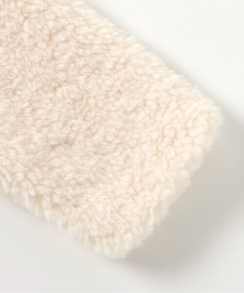 apres les cours(アプレレクール)の「tiny bear ボアアウター(ダウンジャケット/コート・キッズ・アイボリー・90/80/120/110/100)」の9枚目の写真