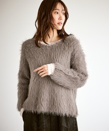 ROPE' PICNIC | フェザーVネックニット(ニット/セーター)