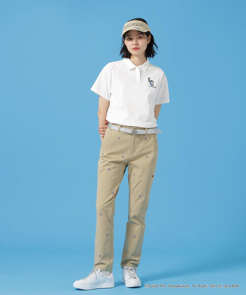 Jack Bunny!!(ジャックバニー)の「【Jack Bunny!!】【ドラえもん】2WAYストレッチツイル総柄ロングパンツ(その他パンツ・レディース・ネイビー/ベージュ・MEDIUM/LARGE/SMALL)」の4枚目の写真